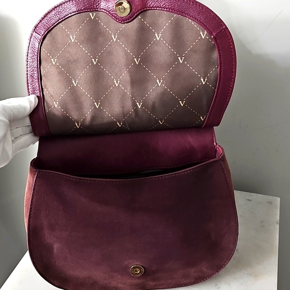 Vince Camuto Burgundy Shoulder Bag - Picture 4 of 10